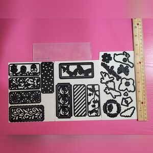 Diamond Press Floral Spring Theme Die Set. (0163)